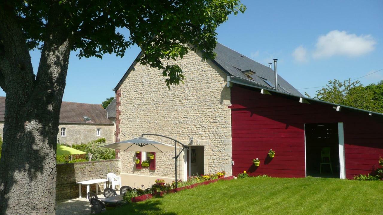 Gite De La Cour Vautier Mandeville-en-Bessin Eksteriør billede